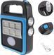 Фонарь-прожектор USB с солнечной панелью и повербанком Solar LED light HS-8020 ∙ Светодиодный кемпинговый фонарь с функцией Power Bank HS-8020D