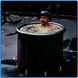Портативная надувная ванна для ледяной терапии Ice Bath Spa 320 л ∙ Круглая складная крио-ванна 80&times;80 см для холодных водных процедур и восстановления