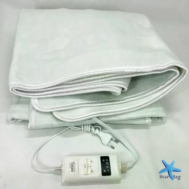 Электропростынь Electric Blanket 150&times;120 см с подогревом и 2 температурными режимами &bull; Простынь с электроподогревом Electric Blanket 150&times;120 см 40/80 Вт для кровати