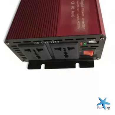 Инвертор 5 CORE UN-3059 3000W 12V &bull; Преобразователь напряжения 5 CORE UN-3059 12V-220V 1200 Вт с модифицированной синусоидой