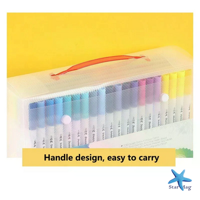Маркери для скетчингу VENVP-100 100 шт &bull; Двосторонні маркери VENVP-100 з лайнером 0,4 мм і пензлем 1&ndash;4 мм для малювання та каліграфії