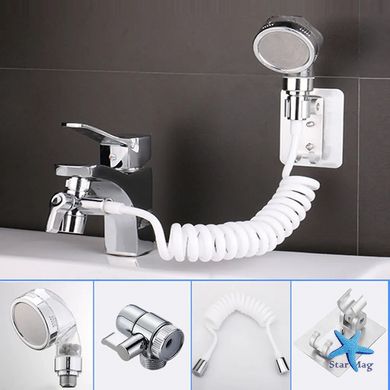Душевая система на умывальник смеситель с душем Modified Faucet With external Shower