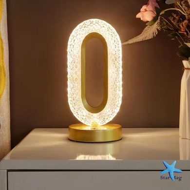 Настольный ночник – светильник с кристаллами Creatice Table Lamp · Аккумуляторная USB лампа