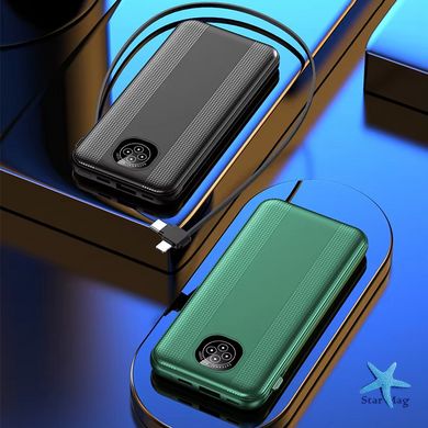 Повербанк Mobile Power YM-362 · Зовнішній акумулятор 30000 мА/год · Power Bank із вбудованим кабелем