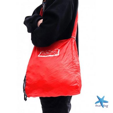 Складная компактная сумка – шоппер Shopping bag to roll up ∙ Сумка - торба для покупок