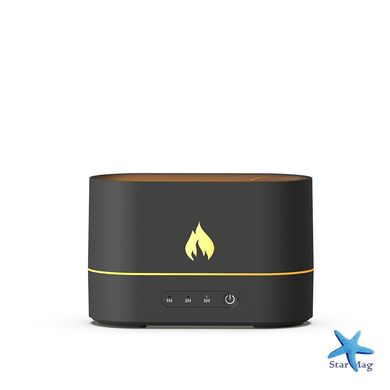 Ультразвуковий зволожувач повітря Flame Mist з ефектом полум'я та підсвічуванням на 7 кольорів