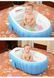 Надувная детская ванночка Intime Baby Bath Tub &bull; Портативная складная надувная ванна для новорождённых и детей до 4 лет