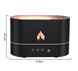 Ультразвуковой увлажнитель воздуха Flame Mist с эффектом пламени и подсветкой на 7 цветов