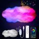 Светильник-облако DIY Cloud Atmosphere Light &bull; Подвесная LED лампа светильник ночник облако с RGB подсветкой