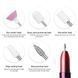 Фрезер для маникюра и педикюра Flawless Salon Nails красный &bull; Портативная машинка для ногтей с насадками для домашнего ухода