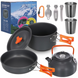 Набор туристической посуды Camping Cooking ∙ Компактный металлический набор Camping Cooking для походов и кемпинга