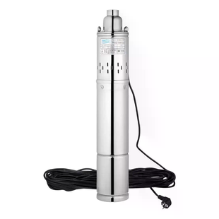Свердловинний шнековий насос Screw Pump 4QGD2 1500W 120 м &bull; Заглибний насос для подачі води зі свердловини, будинку, дачі та системи водопостачання