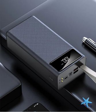 Зовнішній акумулятор K-320 30000 mAh з дисплеєм та ремінцем · Power Bank Повербанк Павербанк