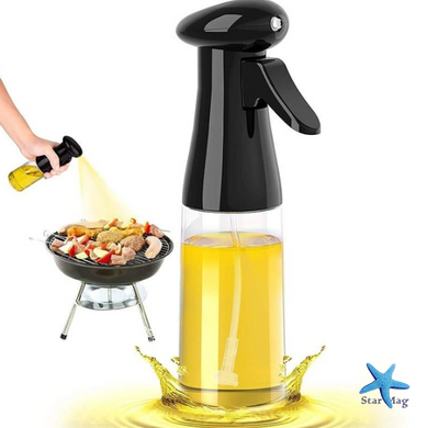 Диспенсер - розпилювач олії, оцту Oil Spray Bottle · Спрей - дозатор соусів, 200 мл