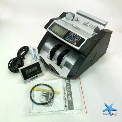 Лічильна машинка Bill Counter 2040v UV/MG &bull; Лічильник банкнот з ультрафіолетовою та магнітною детекцією, фасуванням і виносним дисплеєм