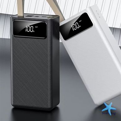 Внешний аккумулятор K-320 30000 mAh с дисплеем и ремешком · Power Bank Повербанк Павербанк