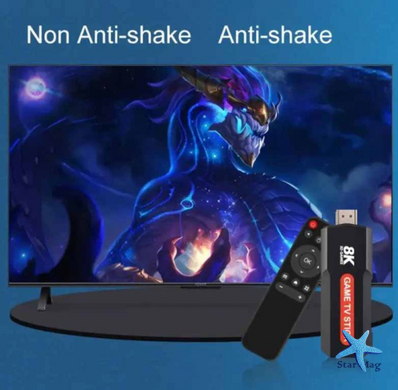 Игровая консоль X9 64GB два беспроводных джойстика ∙ TV Game Stick X9 64GB 30000 игр и 2 беспроводными джойстиками