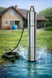 Скважинный шнековый насос Screw Pump 4QGD2 1500W 120 м &bull; Погружной насос для подачи воды из скважины, дома, дачи и системы водоснабжения