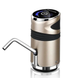 Электрическая помпа для воды Water Dispenser XL-129 серебристая USB &bull; Автоматический диспенсер XL-129 для бутылки питьевой воды и бутыля 19 л серебристый