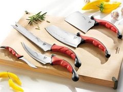 Превосходный набор кухонных ножей Contour Pro Knives (Контр Про) PR4