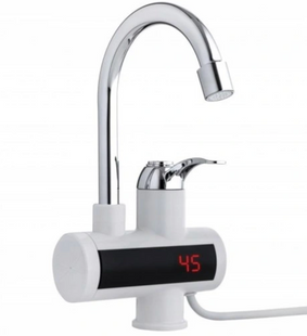 Водонагреватель WATER HEATER RX-002 &bull; Проточный электрический водонагреватель с ЖК-дисплеем для кухни ванной и гаража