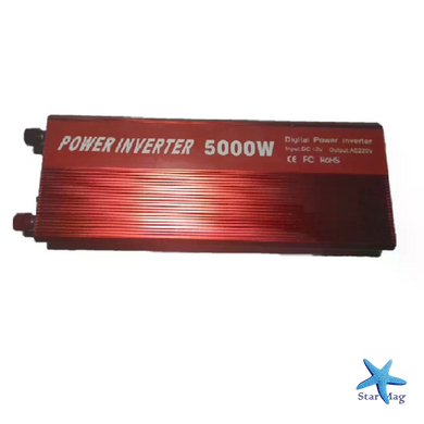 Инвертор 5 CORE UN-3061 5000W 12V &bull; Преобразователь напряжения 5 CORE UN-3061 12V-220V 2200 Вт с USB и охлаждением