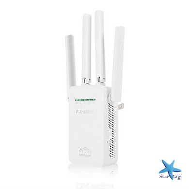 Підсилювач сигналу Wi-Fi · Репітер PIX-LINK LV-WR09 · Ретранслятор 09 LV-WR WIFI AP / Repeater / Router