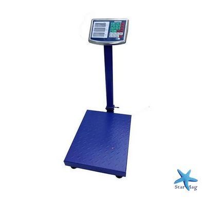 Весы товарные 300 кг CRYSTAL CR-300 &bull; Платформенные электронные весы для точного взвешивания грузов до 300 кг
