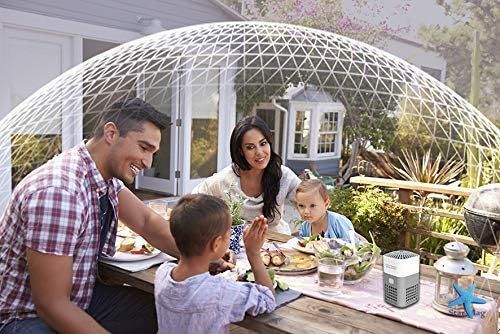 Отпугиватель комаров Mosquito Repellent &bull; Портативное средство от насекомых Mosquito Repellent с вентилятором и вставками на 4 батарейки AA