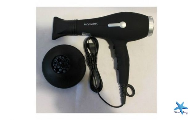 ФЕН для волос Promotec PM 2302, мощность 3000W Профессиональный,2 температурных режима CG23 PR3