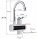 Водонагреватель WATER HEATER RX-002 &bull; Проточный электрический водонагреватель с ЖК-дисплеем для кухни ванной и гаража