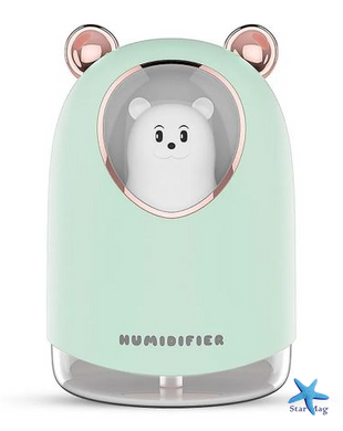 Зволожувач повітря - нічник Ведмедик Humidifier H2O USB Дифузор з підсвічуванням