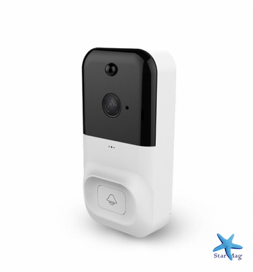 Домофон с WiFi камерой Smart Doorbell X5 ∙ Умный дверной звонок видеозвонок для квартиры