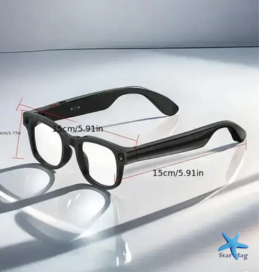 Розумні фотохромні окуляри з камерою AIMB-G1 &bull; Smart Glasses з AI-перекладачем Wi-Fi та відеозйомкою 1080P