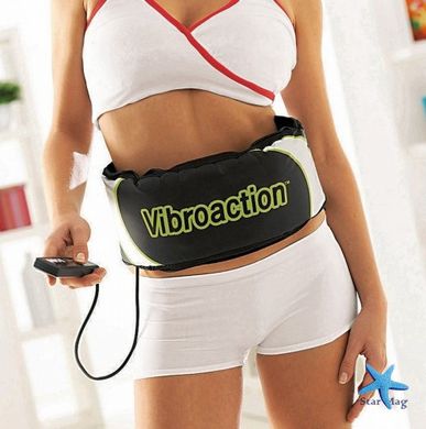 Пояс - массажер для похудения Vibroaction H0229 Вибромассажер для талии Виброэкшн