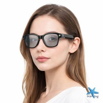 Розумні фотохромні окуляри з камерою AIMB-G1 &bull; Smart Glasses з AI-перекладачем Wi-Fi та відеозйомкою 1080P
