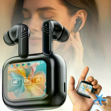 Беспроводные наушники LX10 TWS &bull; TWS-наушники LX10 Earbuds Bluetooth 5.4 с LED-дисплеем, ANC и ENC