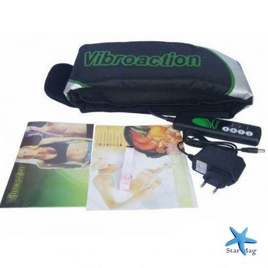 Пояс - масажер для схуднення Vibroaction H0229 Вібромасажер для талії Віброекшн
