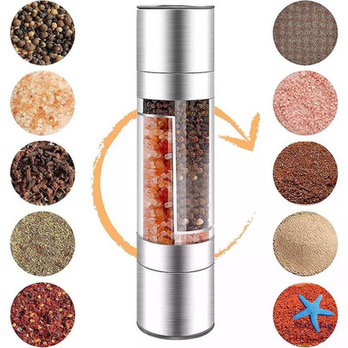 Мельница для специй Duo Grinder Model 1 &bull; Кухонная мельница для соли, перца и приправ для удобного измельчения специй дома и на кухне