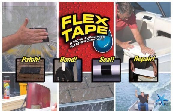 Сверхпрочная водостойкая лента Flex Tape Флекс Тайп