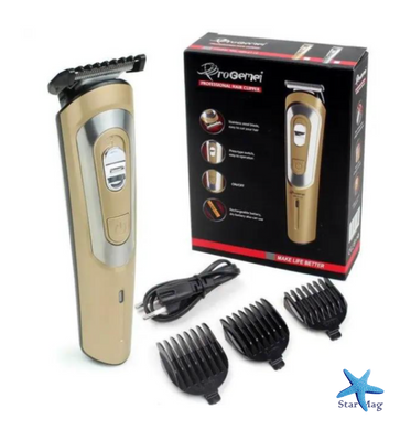 Машинка для стрижки GEMEI GM-6112 ∙ Аккумуляторная машинка GEMEI GM-6112 для волос и бороды
