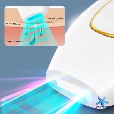Портативный женский домашний фотоэпилятор для тела IPL Hair Removal Device для всех типов волос ∙ Женский лазерный эпилятор для всего тела IPL Hair Removal