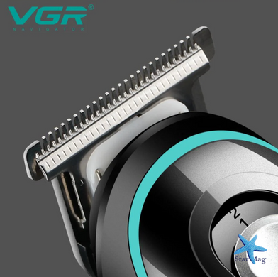 Тример для бороди та вусів V-055 ∙ Машинка для стрижки VGR V-055