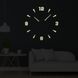 Большие настенные 3D часы светящиеся в темноте ∙ Разборные часы - цифры ‘Cделай сам’ ∙ диаметр от 70 до 150 см