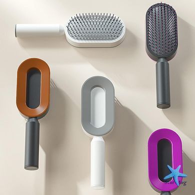 Масажний гребінець Central Hollow Cushion Comb 3D для шкіри голови ∙ 3D гребінець для волосся Central Hollow Cushion Comb
