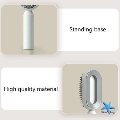 Масажний гребінець Central Hollow Cushion Comb 3D для шкіри голови ∙ 3D гребінець для волосся Central Hollow Cushion Comb