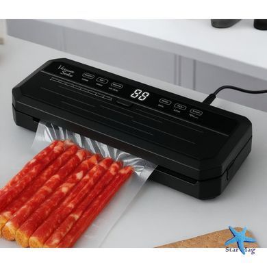 Вакууматор для продуктов AND LY-881 60 кПа 107 Вт &bull; Вакуумный упаковщик Sealing Machine для хранения, заморозки и запайки пакетов