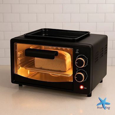 Многофункциональная мини-духовка Hoffmans 12L 800W HM-748 &bull; Многофункциональная настольная мини-печь