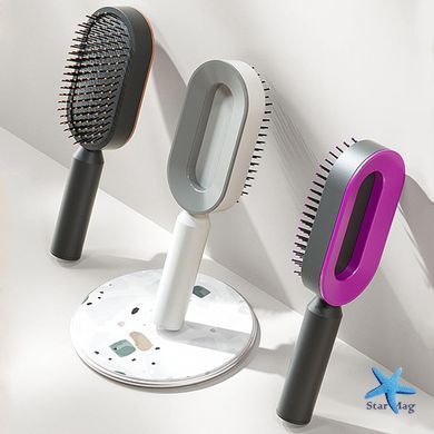 Масажний гребінець Central Hollow Cushion Comb 3D для шкіри голови ∙ 3D гребінець для волосся Central Hollow Cushion Comb