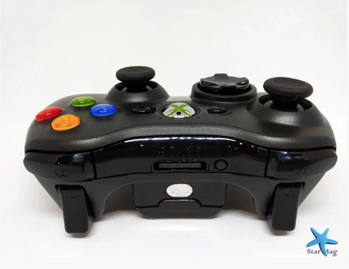 Бездротовий контролер Xbox 360 Bluetooth Wireless Controller Джойстик - геймпад для ікс бокс блютус, Чорний